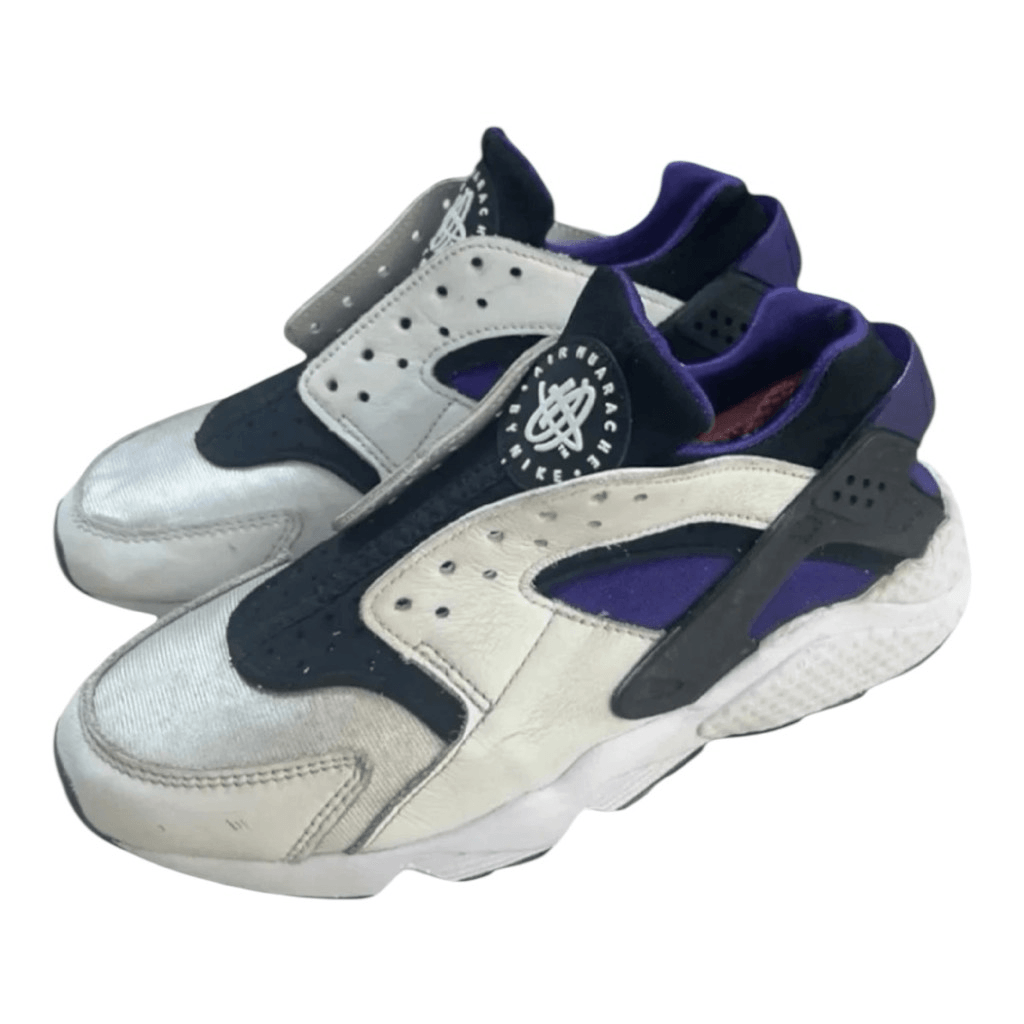Nike Women Air Huarache Purple Run Athletic Shoes Size