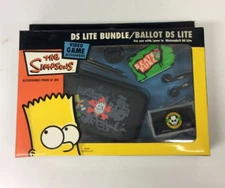 Bart Simpson DS Lite Bundle Nintendo Solutions2go Case/Stylus/Earbuds/Strap