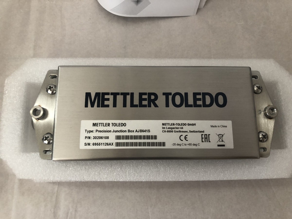Mettler Toledo Precision Junction Box AJB641S P/N: 30206108