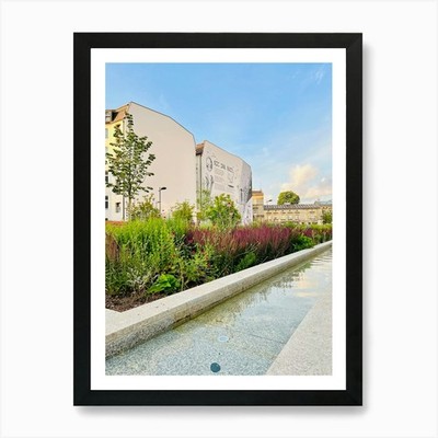 Eine polnische Grenze Kunstdruck gerahmt Wandbild Poster Leinwanddruck Bild