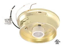 B&P Lamp 4 Inch Fitter Wired Flush Mount Ceiling Fixture