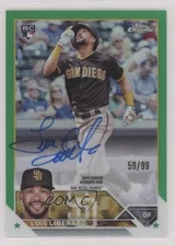 2023 Topps Chrome Rookie Auto Green Refractor /99 Luis Liberato #RA-LL Auto RC