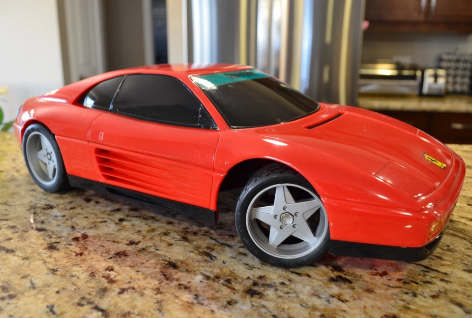TAIYO TYCO FERRARI 348TB RED 1/12 SCALE VINTAGE RC 80s RARE LIKE COUNTACH TURBO - Image 2 of 4