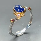 Gemstone Blue Sapphire Ring 925 Sterling Silver Size 7.75 /R473624