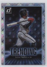 2021 Panini Donruss Trending Diamond Ozzie Albies #TR4 d0l