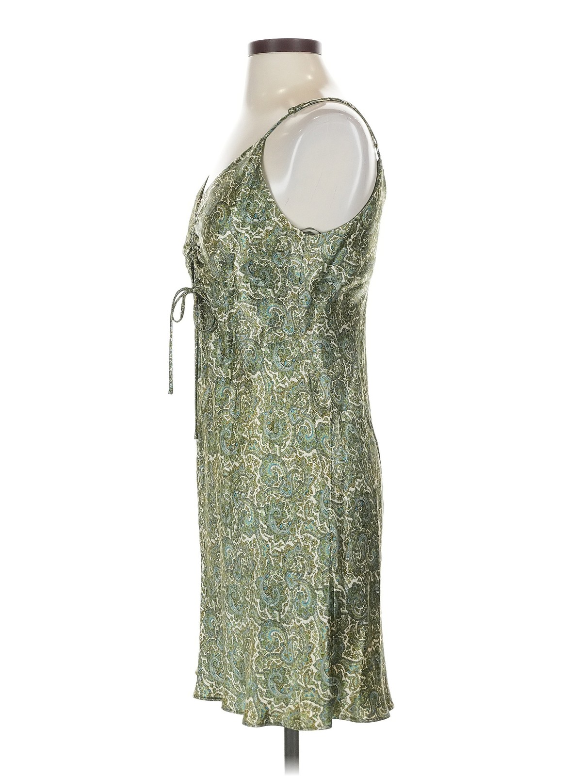 Zara Women Green Sleeveless Top S thumbnail 4