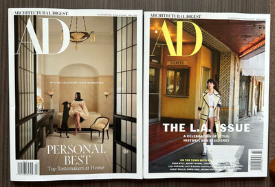 AD Architectural Digest Magazines Lot of (2) 2026