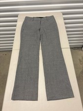 Express Editor Grey Heathered Wide Leg Dress Pants
