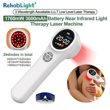 980 nm Pulse Laser Therapy Device for Office Body Sore Neck Remedies 24 Diodes