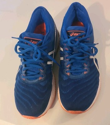ASICS Gel Nimbus 22 Women's Sneakers Size 10 Tuna Blue Silver Running Shoes