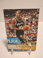 1997-98 Fleer #201 Tim Duncan Rookie Card Spurs . rookie card picture