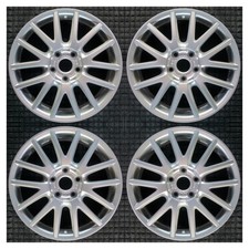 Set 2005-2014 Volkswagen Vw Gti Golf Jetta Oem Factory Silver Wheels Rims 69821 Set 2005-2014 Volkswagen Vw Gti Golf Jetta Oem Factory Silver Wheels Rims 69821