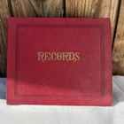 45 RPM Record Album Book 12 Records-Featuring Beatles, Ritchie  Valens, Rick Nel