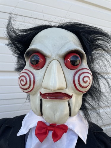 RARE Saw Billy The Puppet Riding Tricycle 38” Animatronic *DISPLAY/NOT WORKING** - Picture 2 of 10
