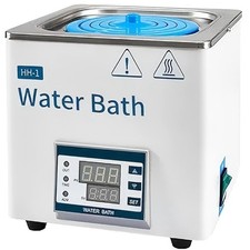 Lab Water Bath 3L Digital Thermostatic Stainless Steel Liner Electric Laboratory