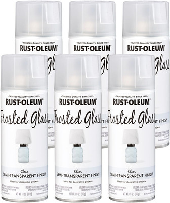 Frosted Glass Spray Paint 11 Oz Decorative Glass Finish