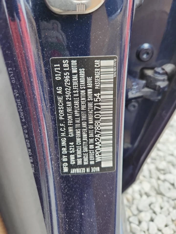 Driver Air Bag Front Driver Wheel Fits 10-16 PORSCHE PANAMERA 4860195 Foto 3 de 4