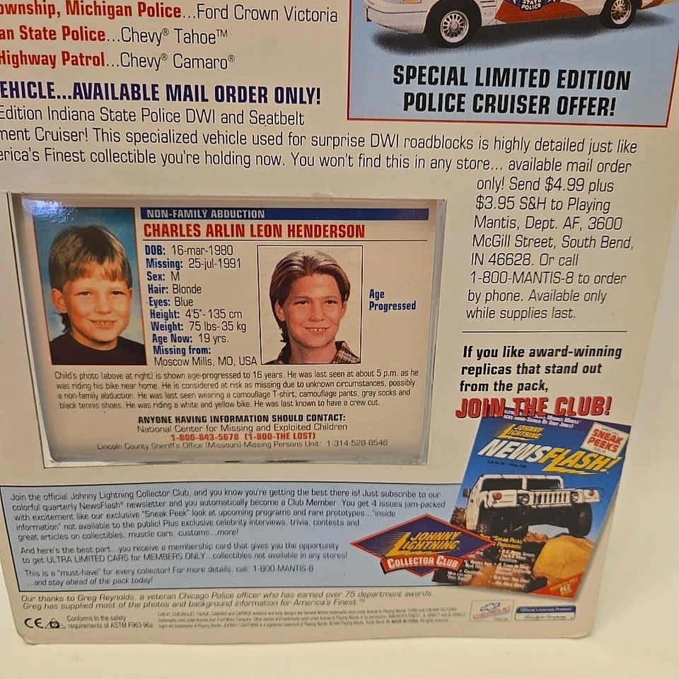 Johnny Lightning America's Finest St. Louis Missouri Police Chevy Caprice 1:64 - Image 4 of 4