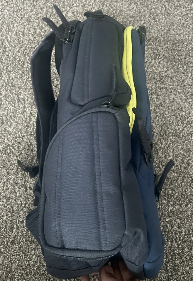 Husqvarna Team Motopack by Ogio Blue/Yellow Motorcycle Backpack School Computer - Image 4 of 4