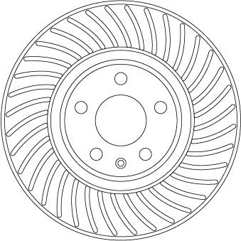 2X Bremsscheibe Vorderachse FüR Audi A4 Allroad B9 Avant A5 Cabriolet Sportback-image
