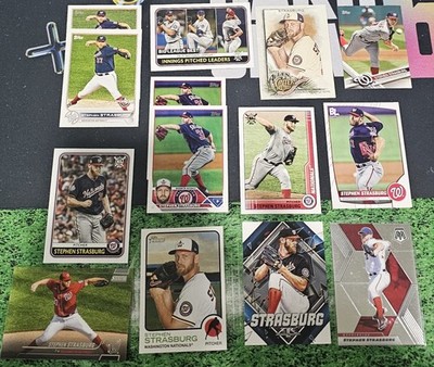 STEPHEN STRASBURG 14 CARD LOT- WASHINGTON NATIONALS (L01)