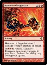 Hammer of Bogardan - Foil - Premium Deck Series: Fire and Lightning #23 MTG Magi
