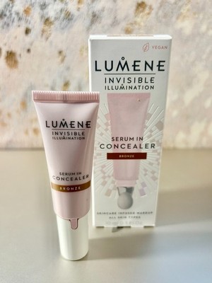 Lumene Invisible Illumination Serum in Concealer 0.3 fl.oz. Bronze NEW FREE SHIP