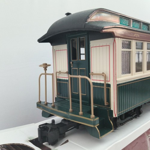 BACHMANN Big Haulers G-Scale PULLMAN VERITAS Observation Car In Box - Picture 4 of 11