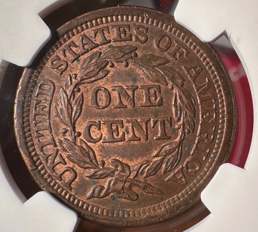 Braided Hair Large Cents (1839-1857) for sale | eBay