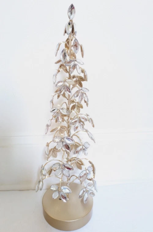 18" Illuminated Faceted Gem Tree Valerie Parr Hill Diamond HSN - Image 4 of 4
