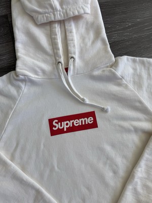Supreme Cream Screenprint Box Logo Hoodie 2006 | eBay
