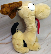 Dakin Garfield Plush ODIE 14 Stuffed Animal Toy Dog Vintage 1983