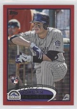 2012 Topps Target Red Border Jordan Pacheco #219 0w8