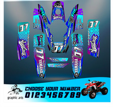 yamaha warrior 350 decals graphics stickers full kit atv