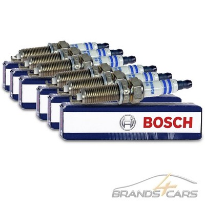 6x BOSCH ZÜNDKERZE FÜR HYUNDAI EQUUS GENESIS KIA BORREGO QUORIS 1 3.0 3.3 3.8
