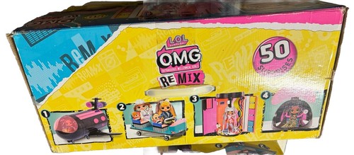 B110/111 LOL Surprise OMG Remix Playset aereo 4 in 1 con 50 sorprese - Foto 3 di 5
