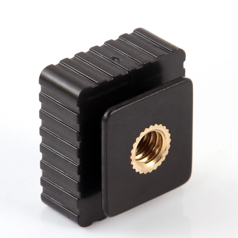 Cold Shoe Mount to 1/4" Thread | Flash gun Light Stand Tripod Speedlite Adapter - Image 2 of 2