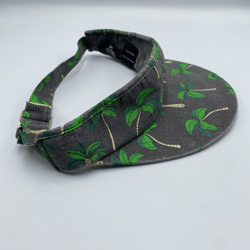 Rip Curl Adjustable Visor Hat Cap Palm Trees - Imagen 4 de 5