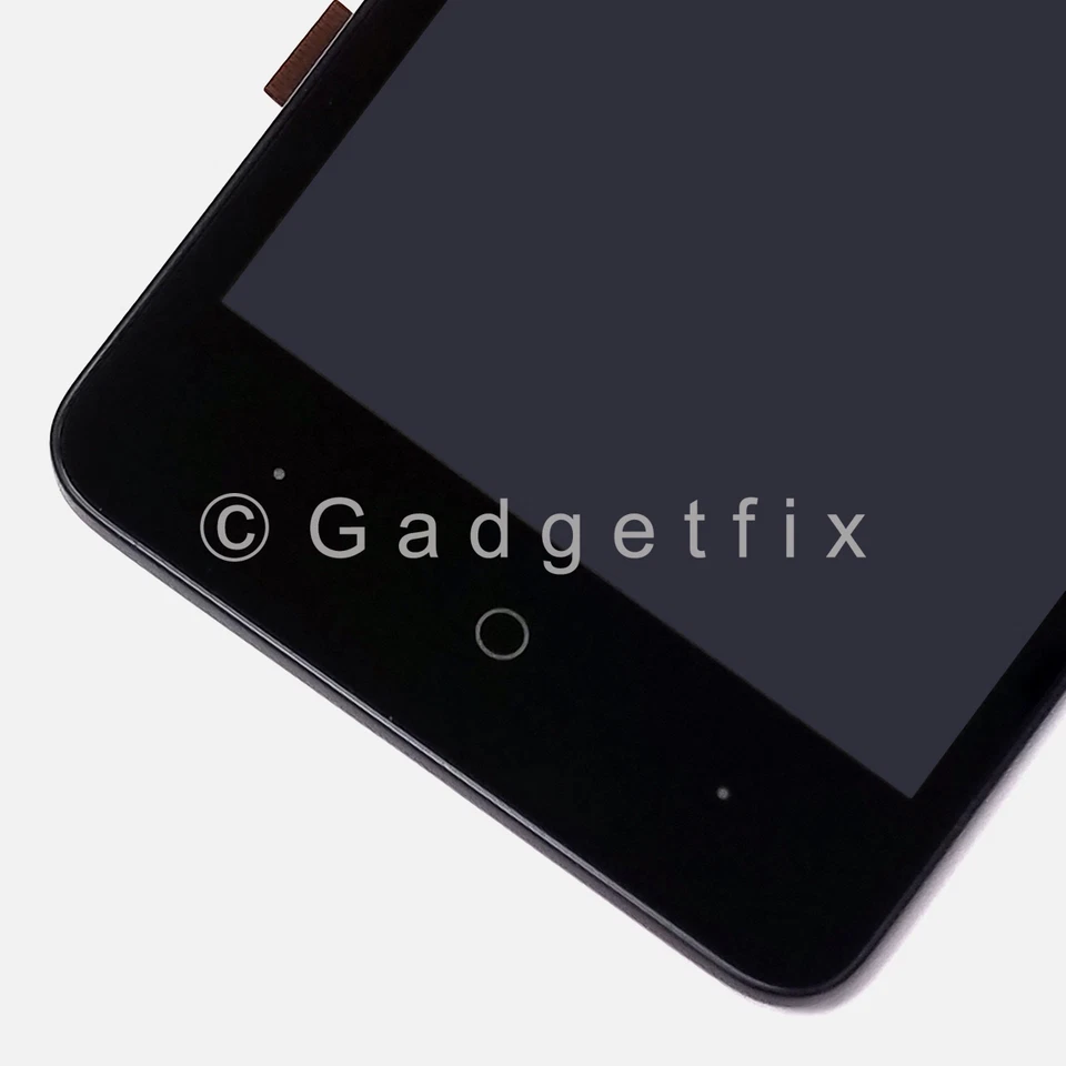 Touch Screen Digitizer LCD Display + Frame Assembly For ZTE Avid Plus Z828 Z828L - Image 3 of 4