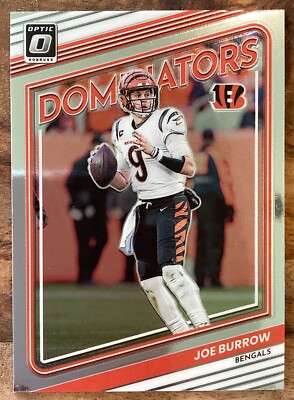 Joe Burrow 2022 Optic DOMINATORS #D6 Cincinnati Bengals  