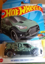 Hot Wheels Ford Transit Connect - Art Cars Series 6/10