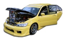 02-03 Mitsubishi Lancer K-1 Duraflex Front Body Kit Bumper 100366 02-03 Mitsubishi Lancer K-1 Duraflex Front Body Kit Bumper 100366