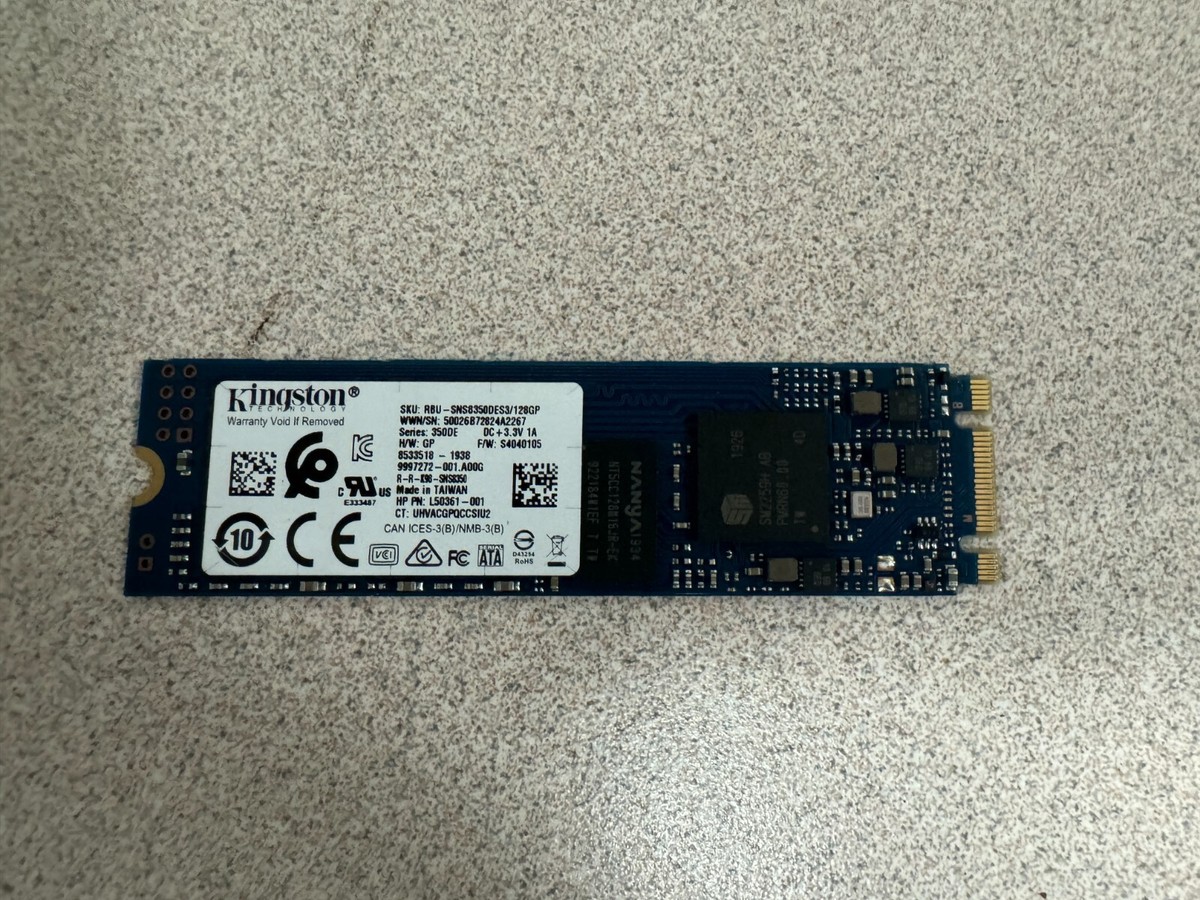 Kingston RBU-SNS8350DES3/128GP 128GB SATA M.2 2280 SATA III