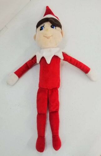 Elf On The Shelf  A Christmas Tradition Plush Elf 15" Blue Eyed Boy 2005  - Picture 1 of 3