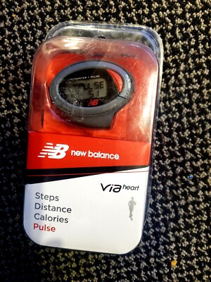 New Balance Via Heart Life Steps Distance Calories and Pulse Monitor 50025NB
