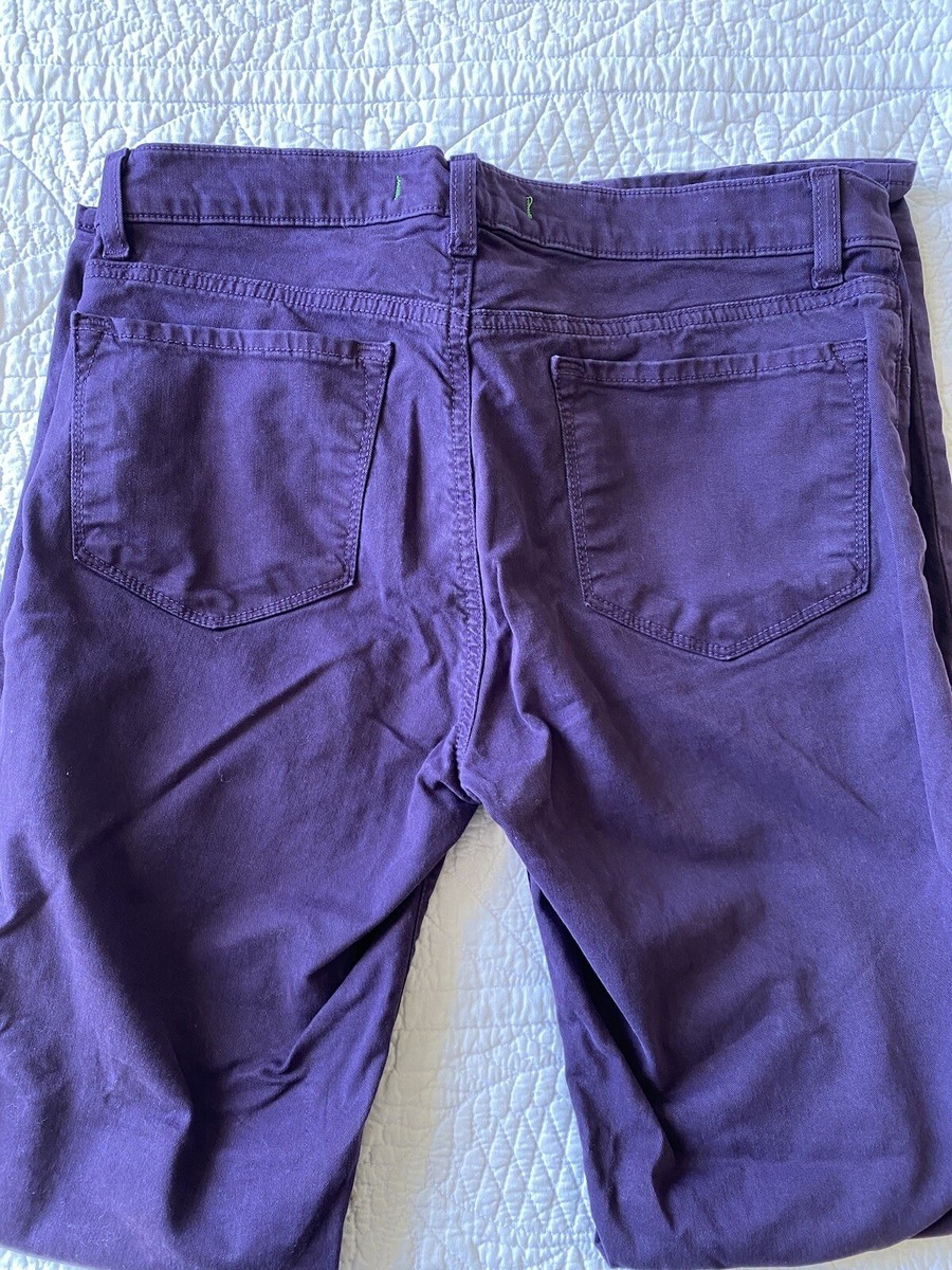 J Brand Womens Jeans Size 29 Skinny Mid Rise Purple Denim | eBay