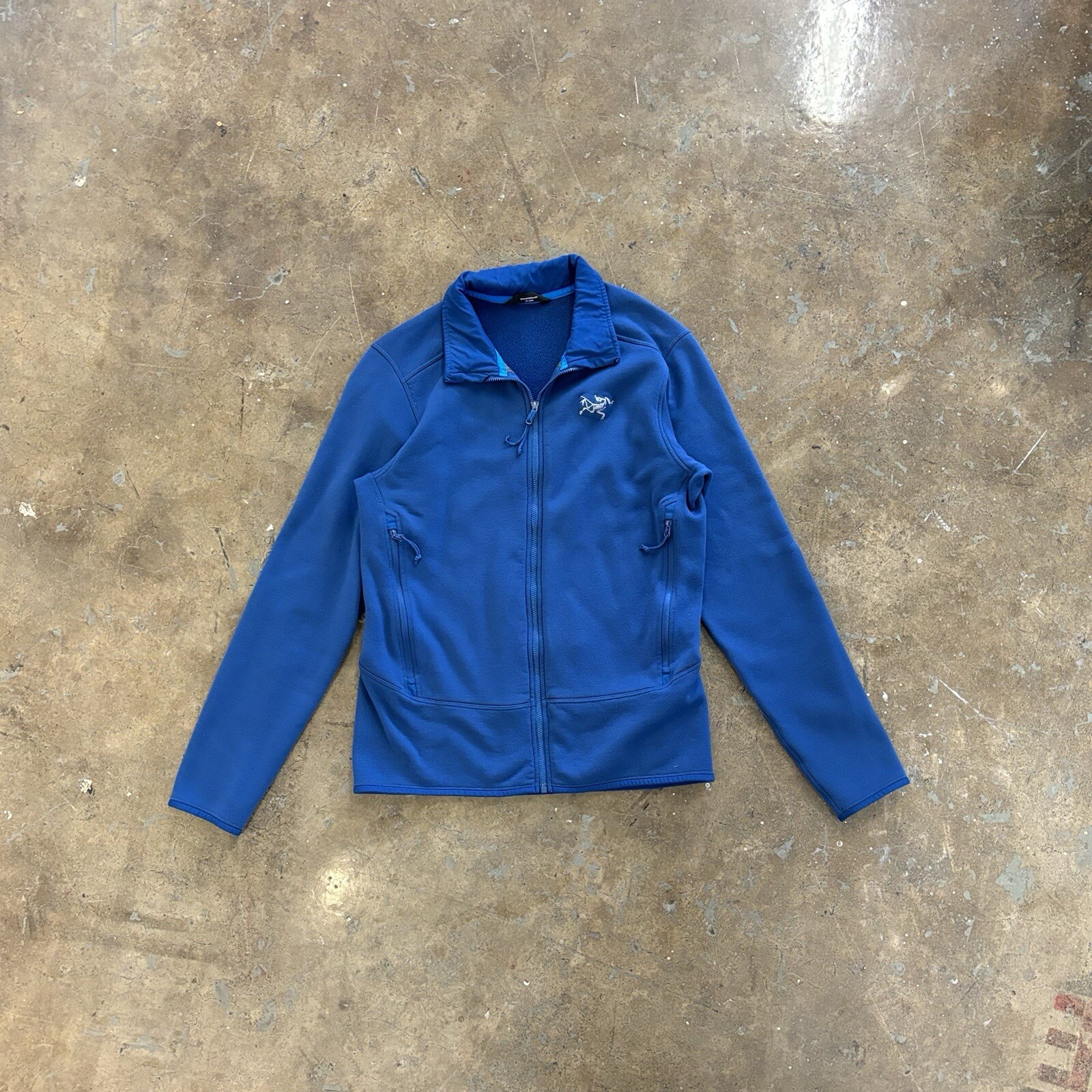 ARC'TERYX Arcteryx Giacca Cianite Blu Pile Zip Uomo S Small