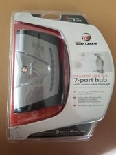 Desktop USB 2.0 7-Port Hub With Audio Pass Through Targus