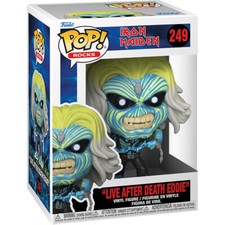 Iron Maiden - Live After Death Eddie POP! - Figura Vinilo - Licencia - Nueva En Caja
