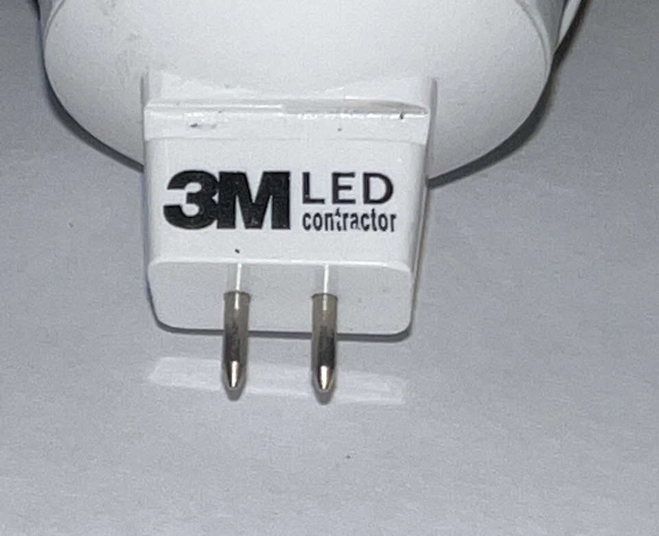 7W - 120V MR16 GU10 Base 3000K Dimmable LED Soft White Light Bulb (8 Pack) - Image 2 of 4